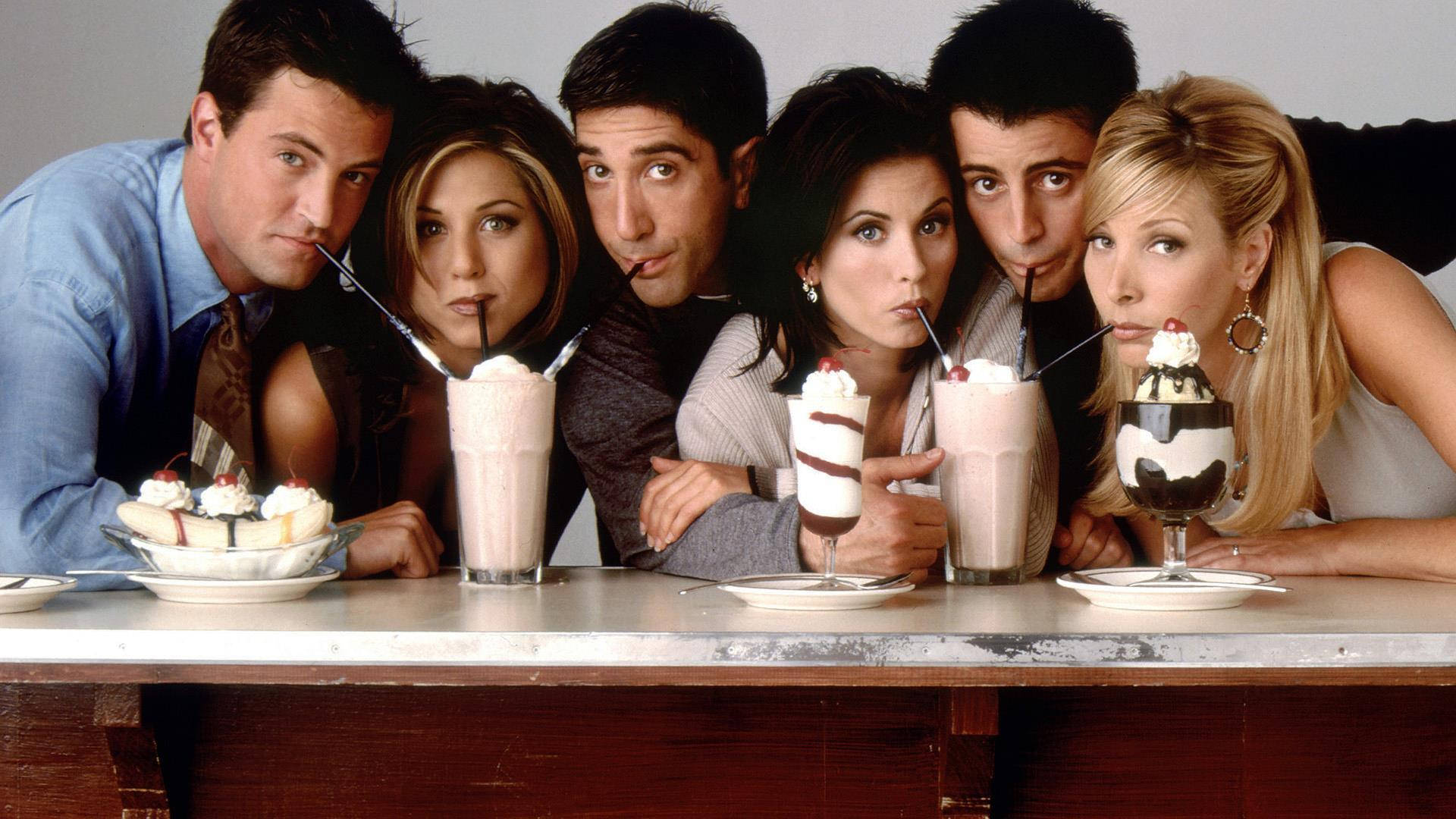 diner counter, milkshakes, sundaes, Full HD Desktop Wallpaper