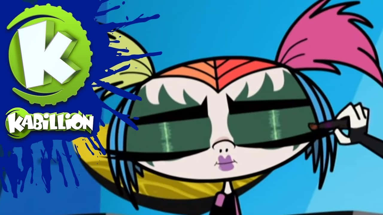 Growing Up Creepie, pink hair, green sunglasses, HD Desktop Wallpaper