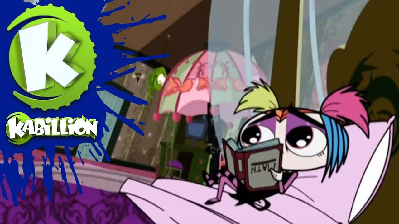 Growing Up Creepie, math book, bed, HD Desktop Wallpaper