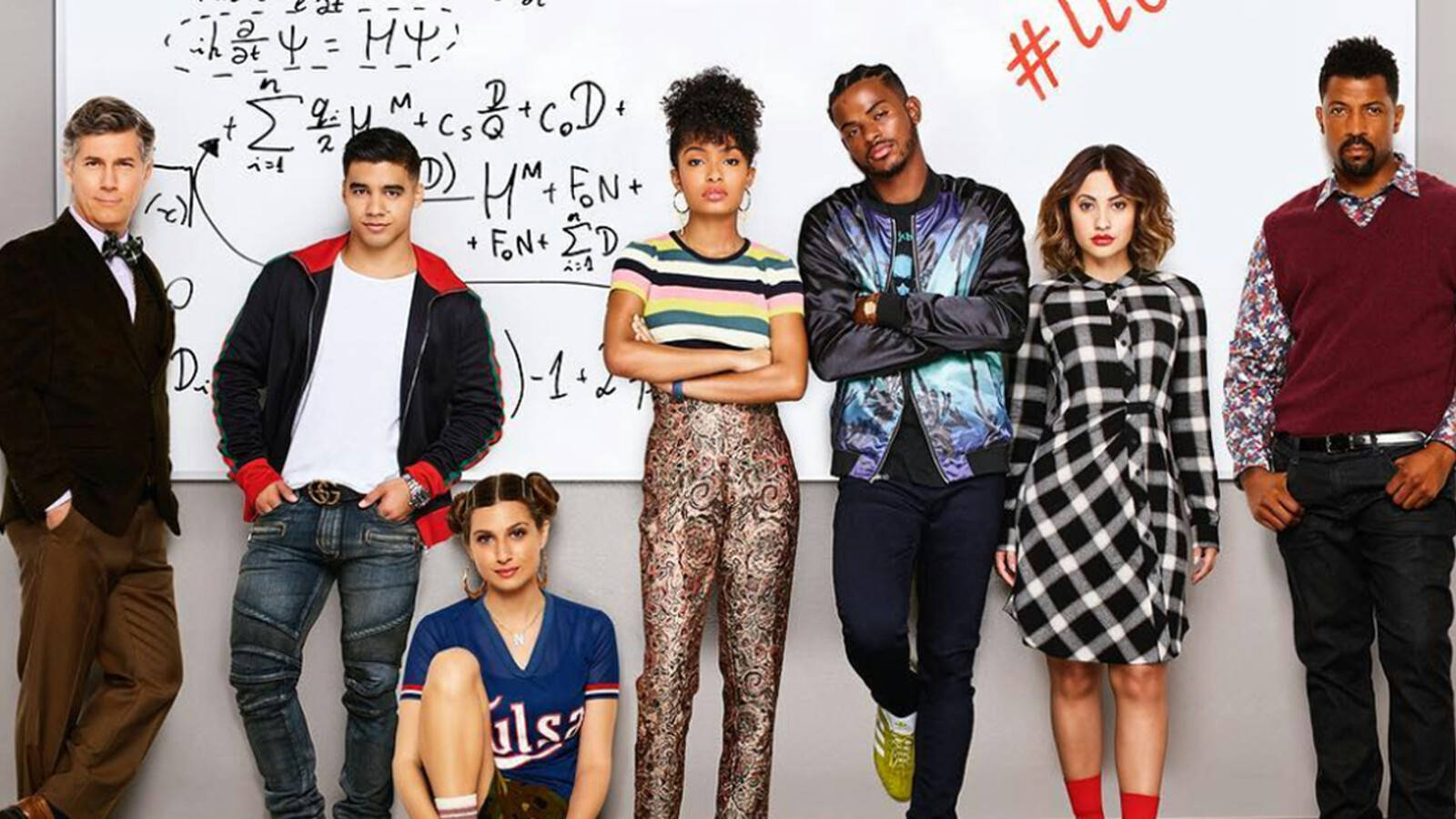 Grown Ish, whiteboard, complex physics equations, HD Desktop Wallpaper