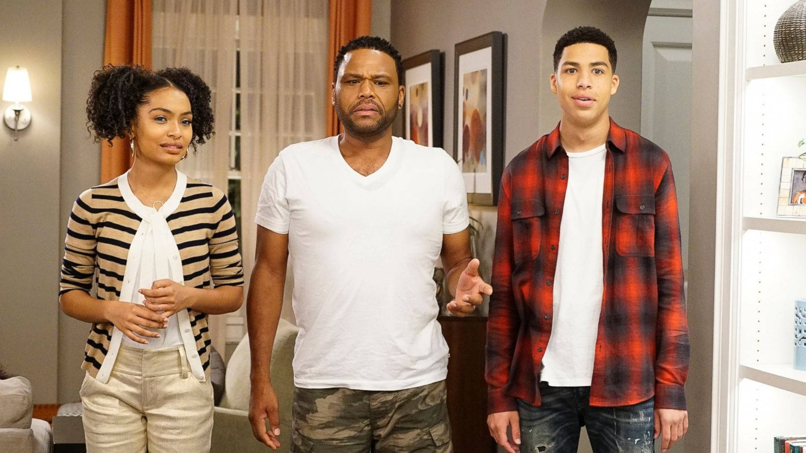 Grown Ish, living room, framed art, HD Desktop Wallpaper