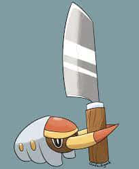 Grubbin, knife, wooden handle knife, SD Phone Wallpaper