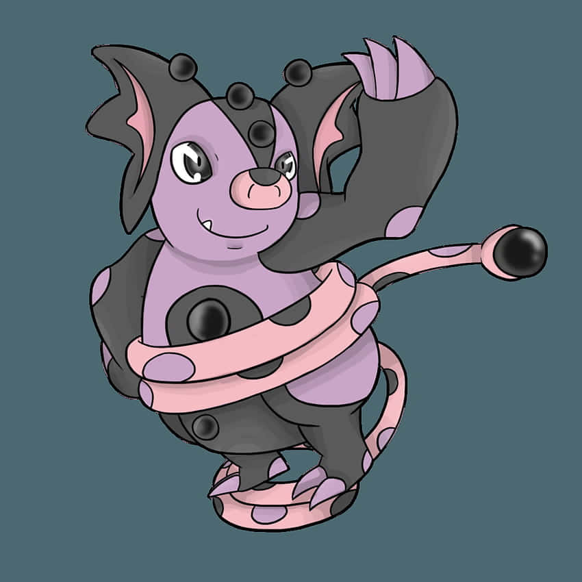 Grumpig, purple, black, SD Desktop Wallpaper