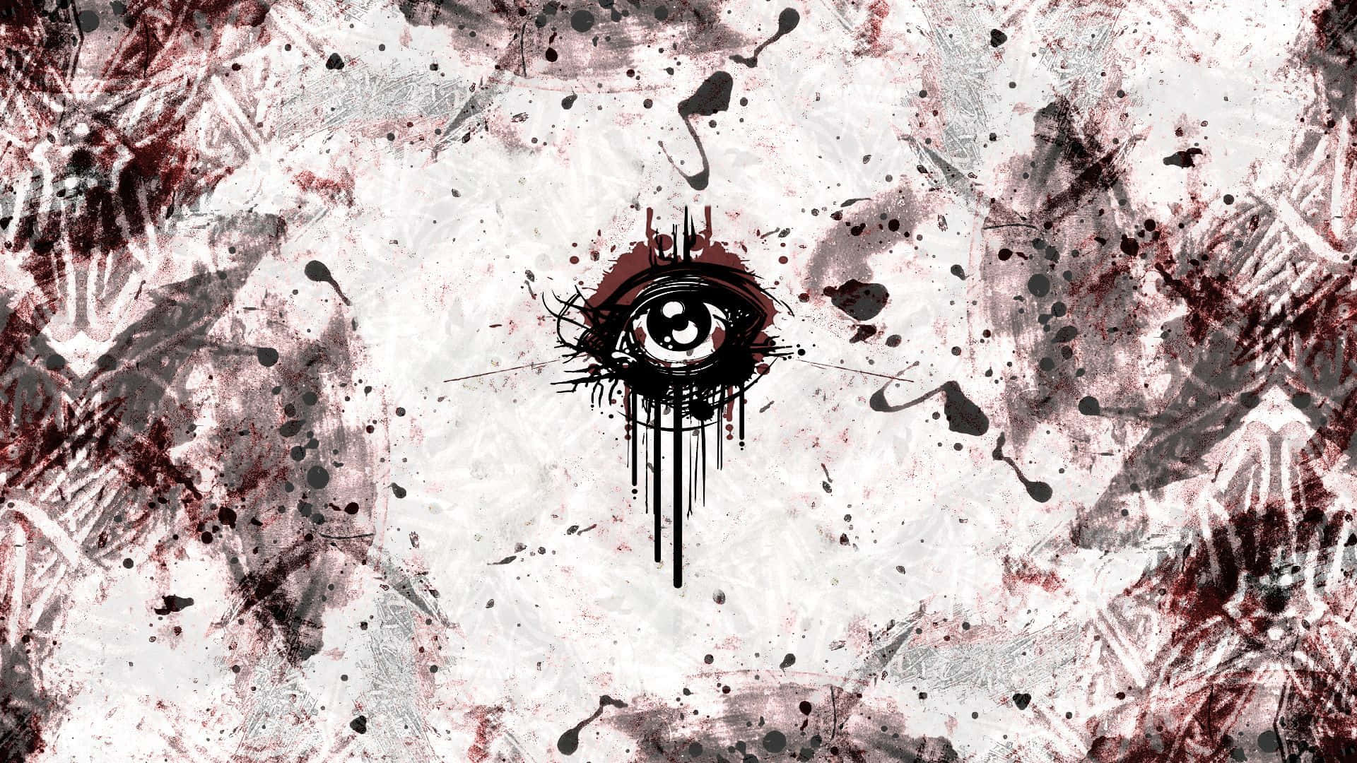 Grunge Aesthetic Mac, ink, red paint, Full HD Desktop Wallpaper