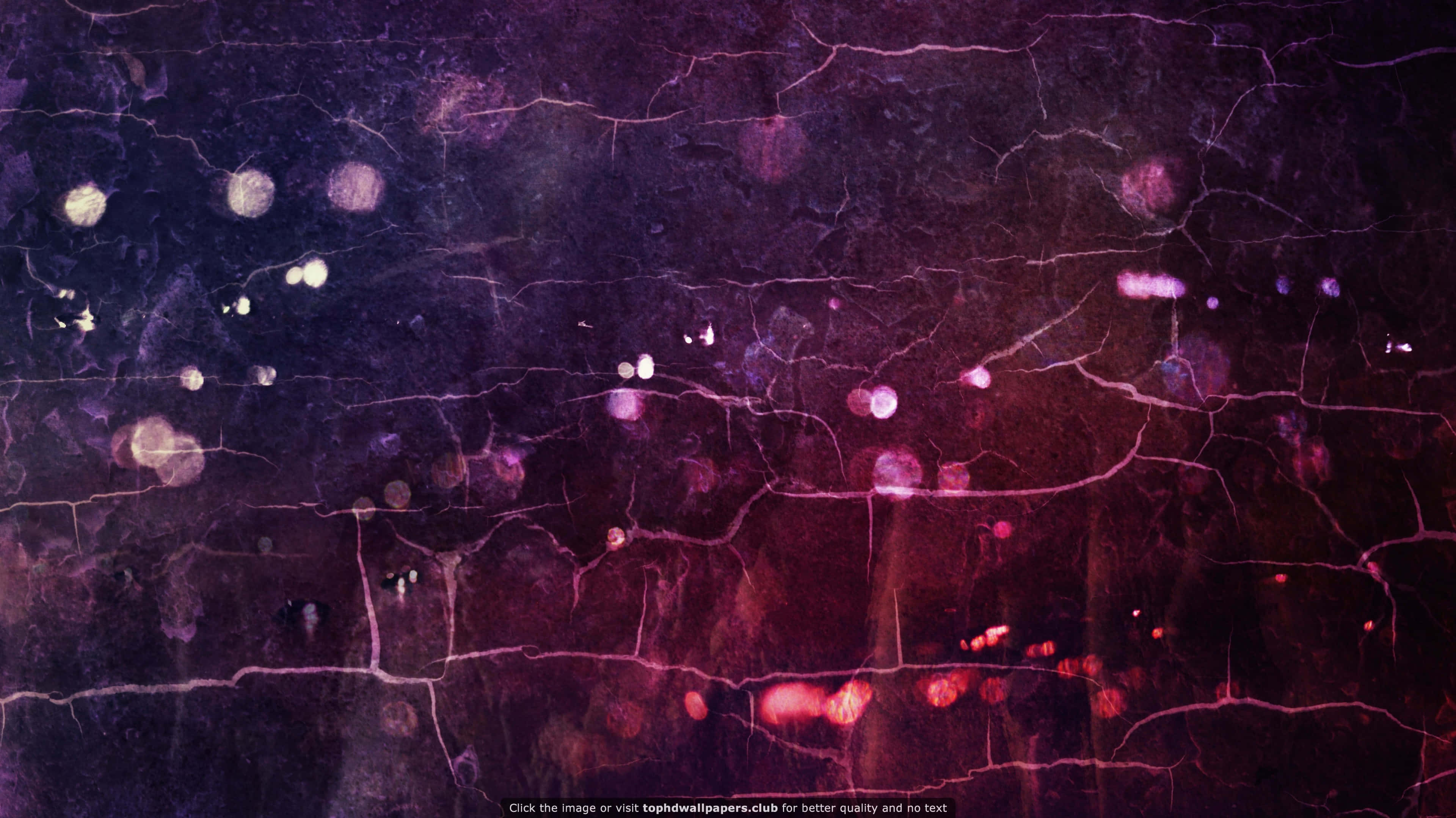 Grunge Aesthetic Mac, dark purple, glowing orbs, 4K Desktop Wallpaper