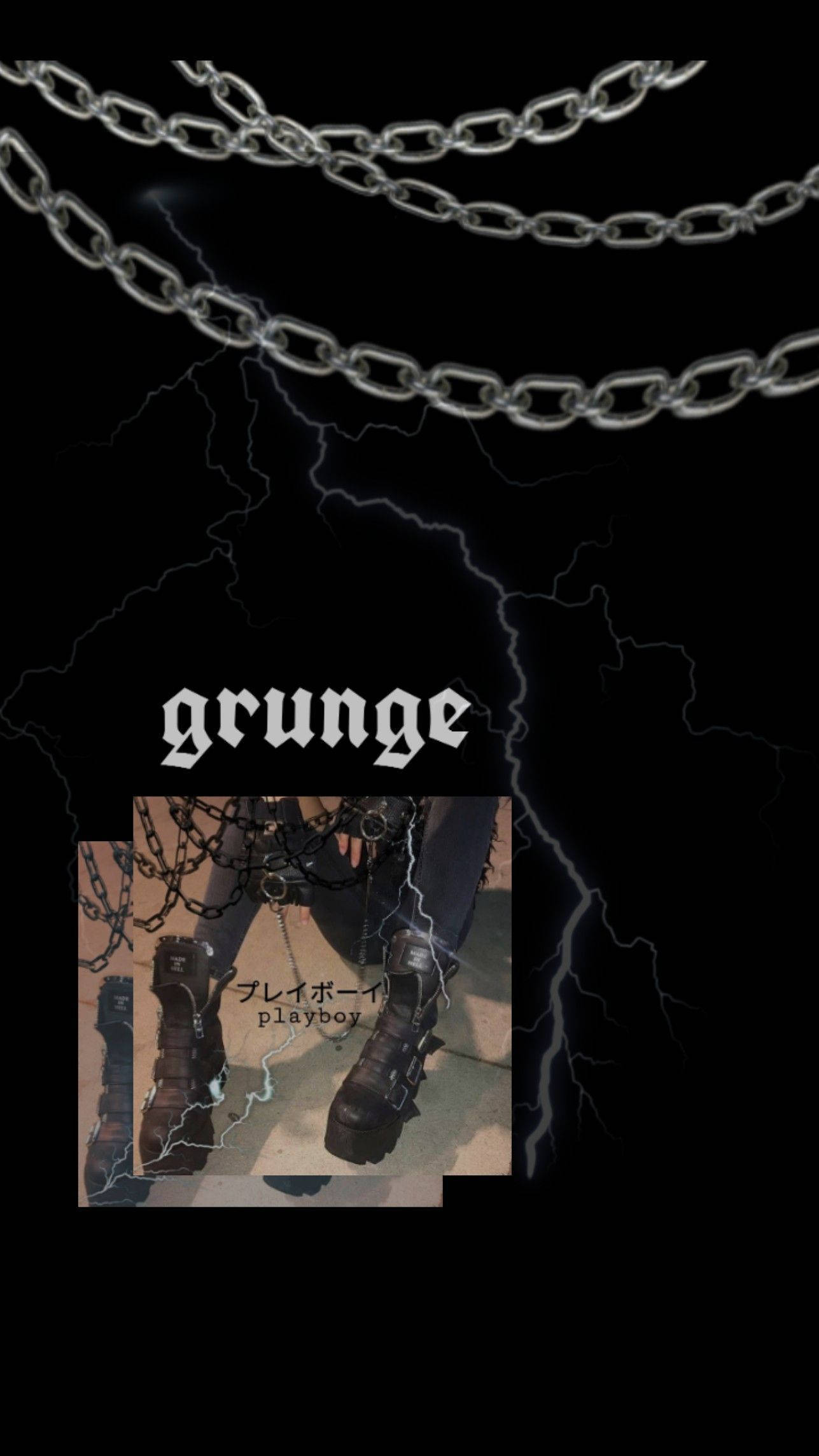 Halloween Grunge Chain Boots, heavy chains, lightning bolts, Full HD Phone Wallpaper
