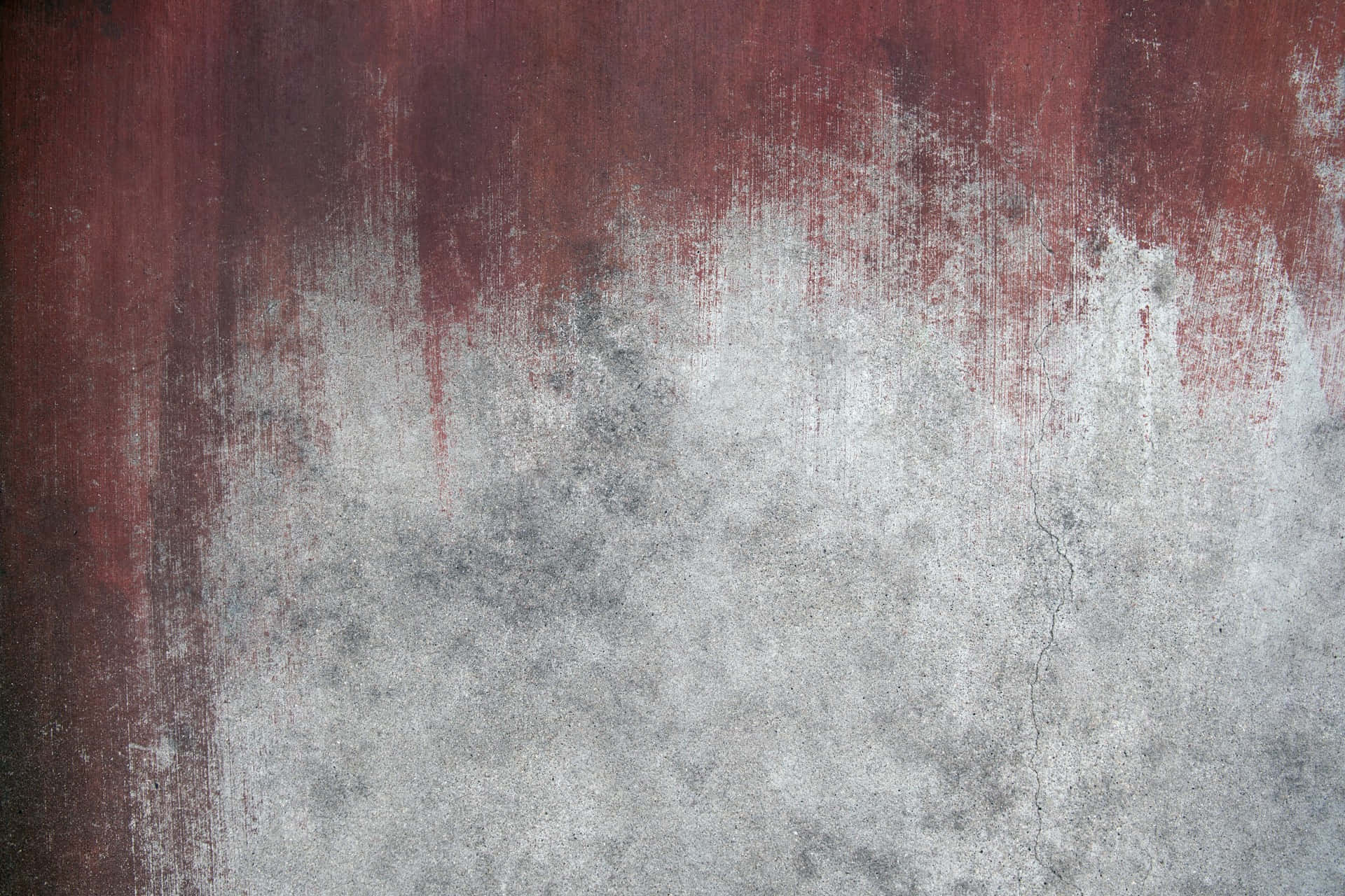 Grunge Grey Red Wall Texture, deep red paint, peeling, Full HD Desktop Wallpaper