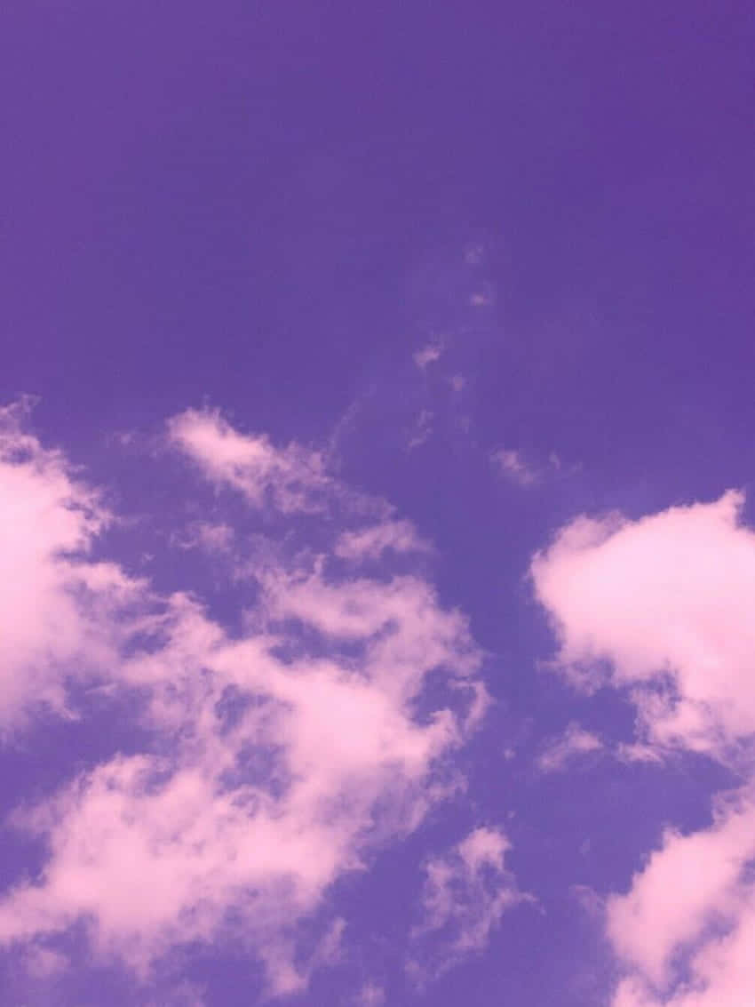 purple grunge aesthetic, lavender sky, soft pink clouds, SD Phone Wallpaper