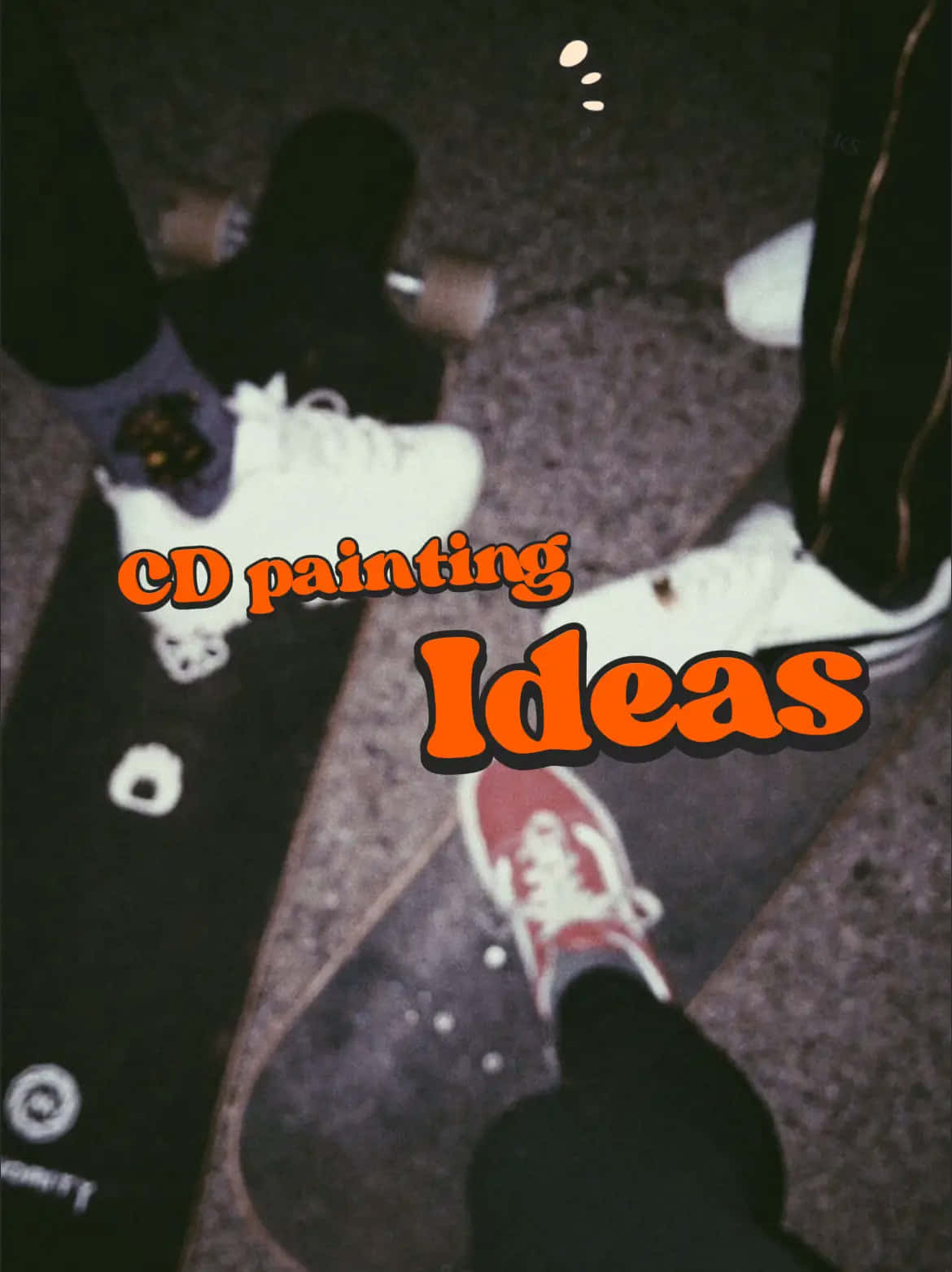 Grunge Skater Aesthetic, nighttime, skateboard, HD Phone Wallpaper