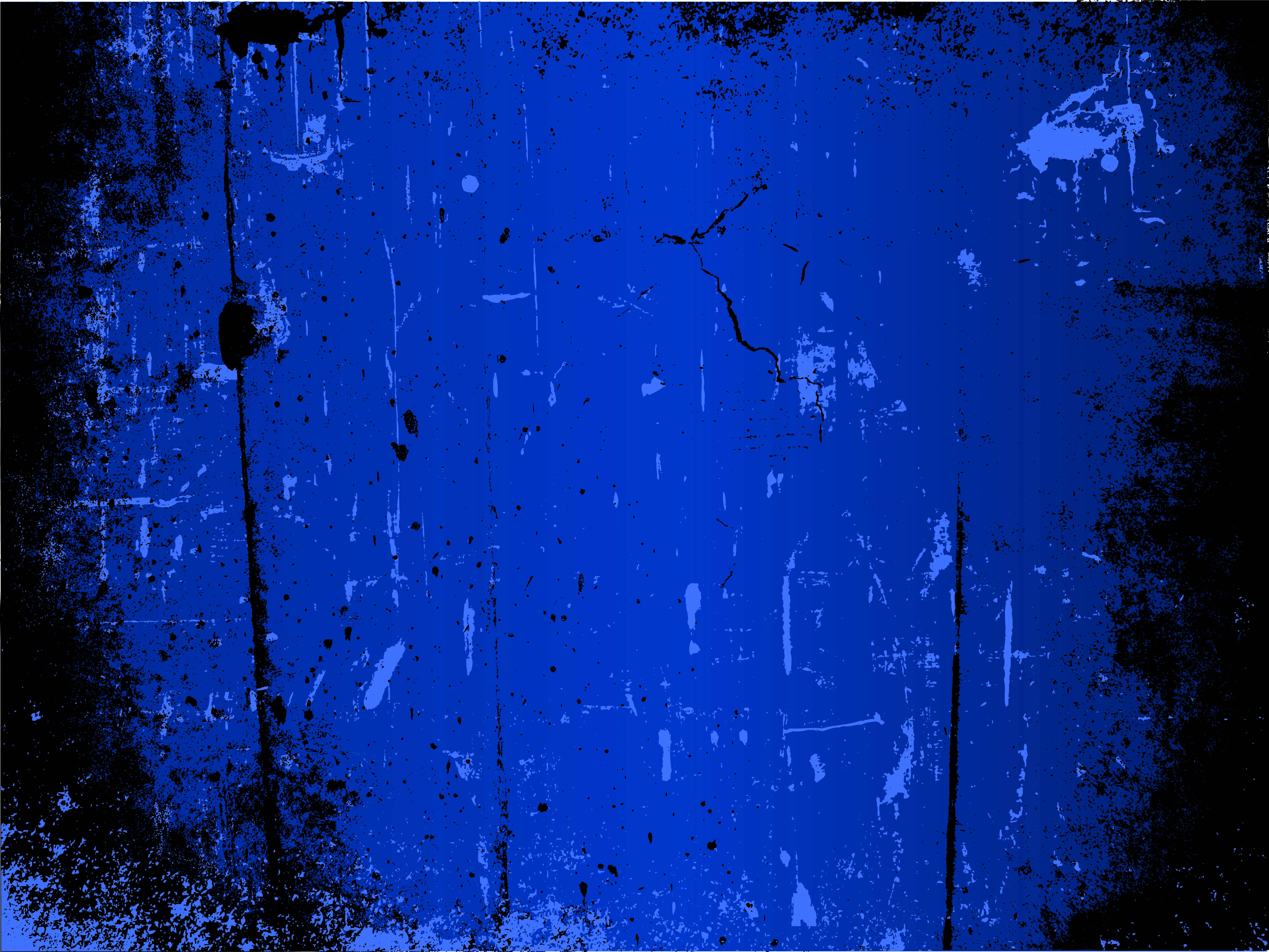 flat blue grunge texture, vibrant blue, distressed scratches, 4K Desktop Wallpaper