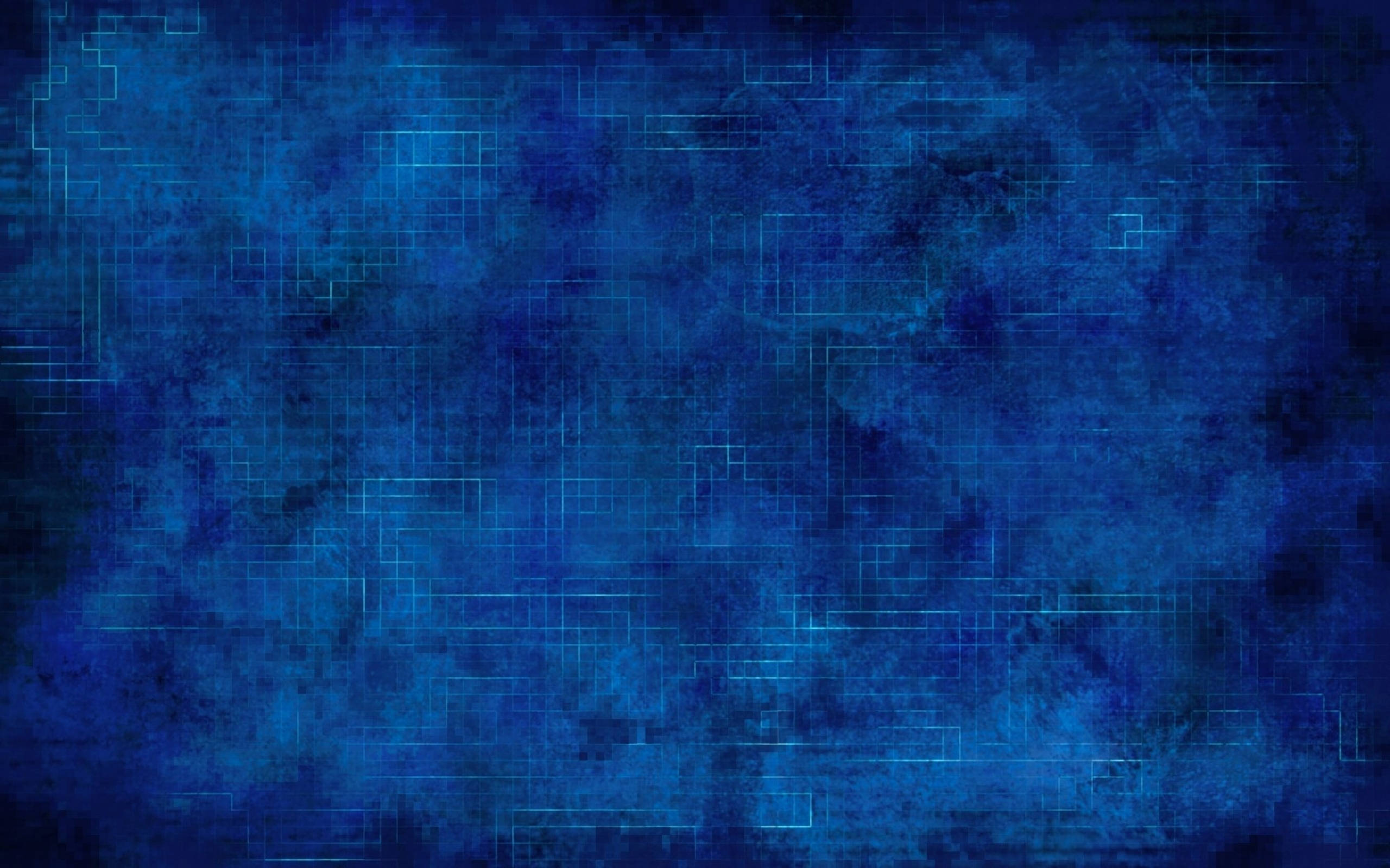 dark blue background, old grunge pixel, glowing grid lines, 2K Desktop Wallpaper