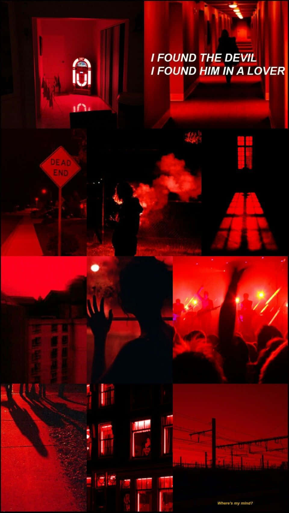 red grunge, 960 x 1706, urban scenes, HD Phone Wallpaper