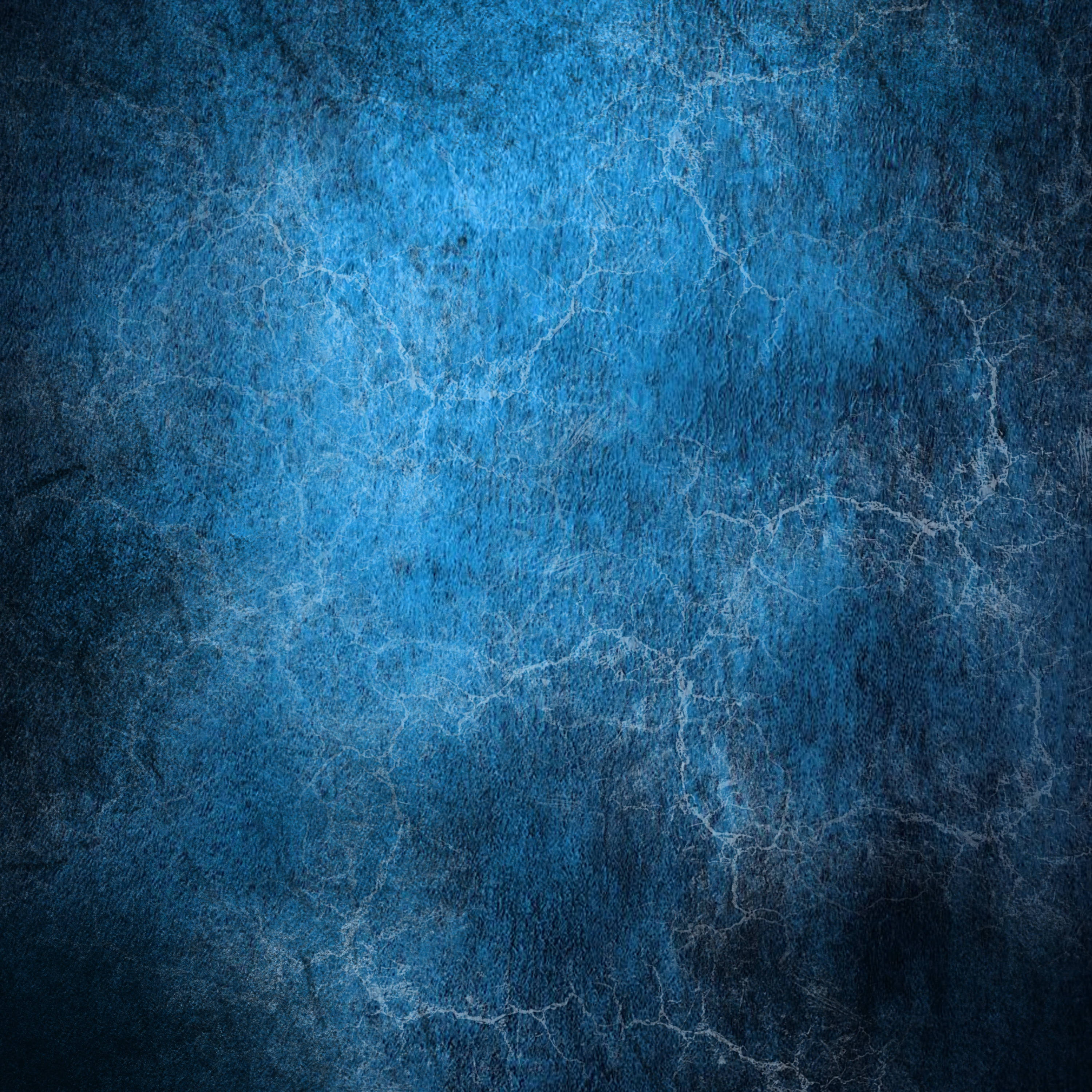 blue, white crack patterns, gradient shading, 2K Desktop Wallpaper