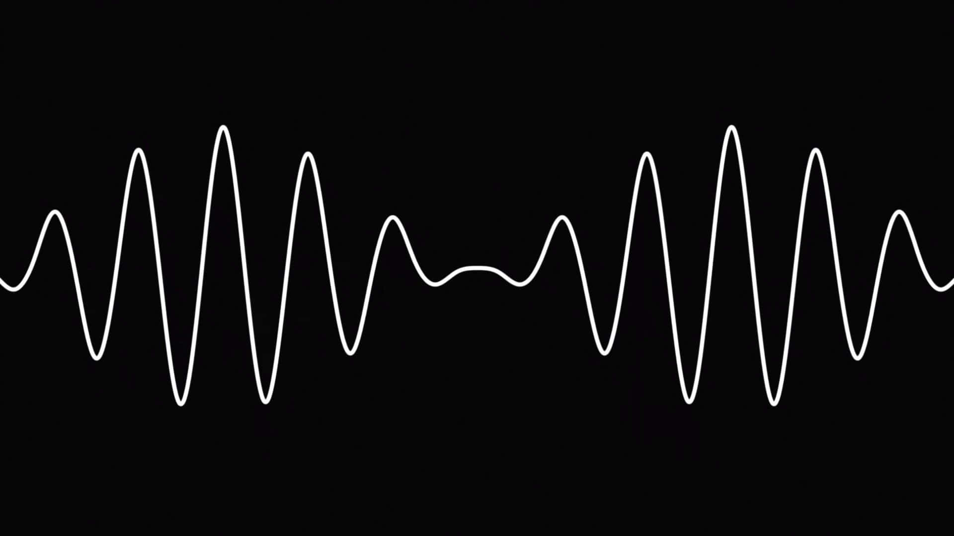 sine wave, black background, rhythmically, Full HD Desktop Wallpaper