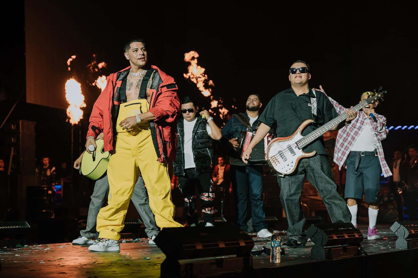 Grupo Firme, stage, guitars, HD Desktop Wallpaper