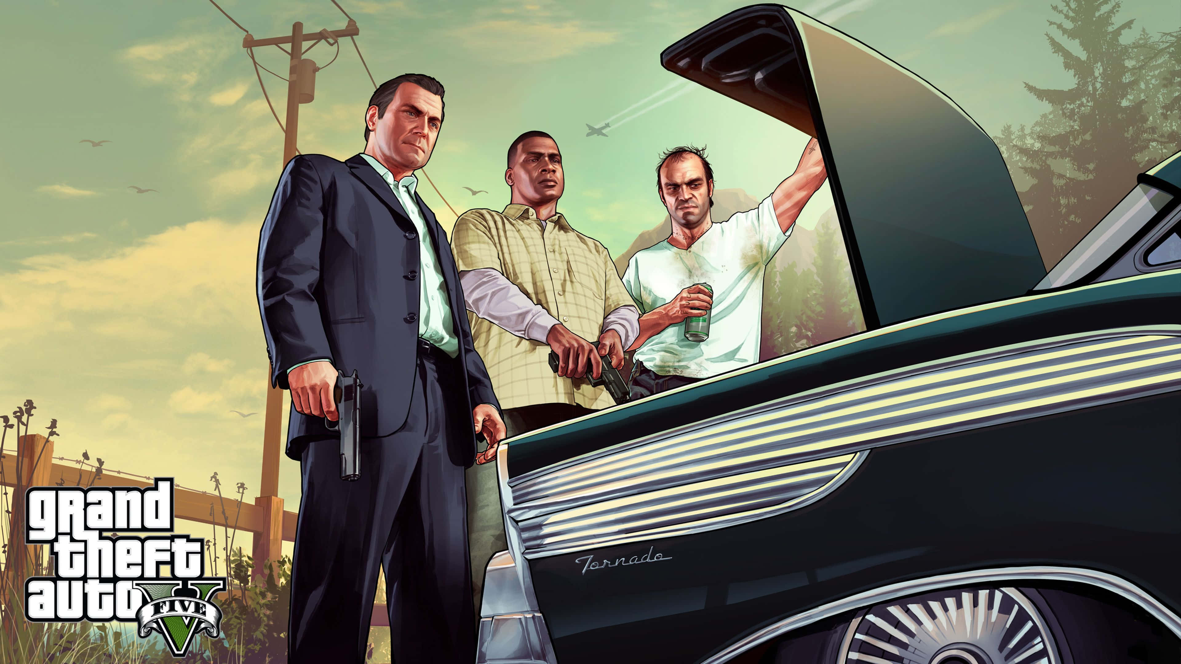 Gta V, 4K, 3840 x 2160, 4K Desktop Wallpaper