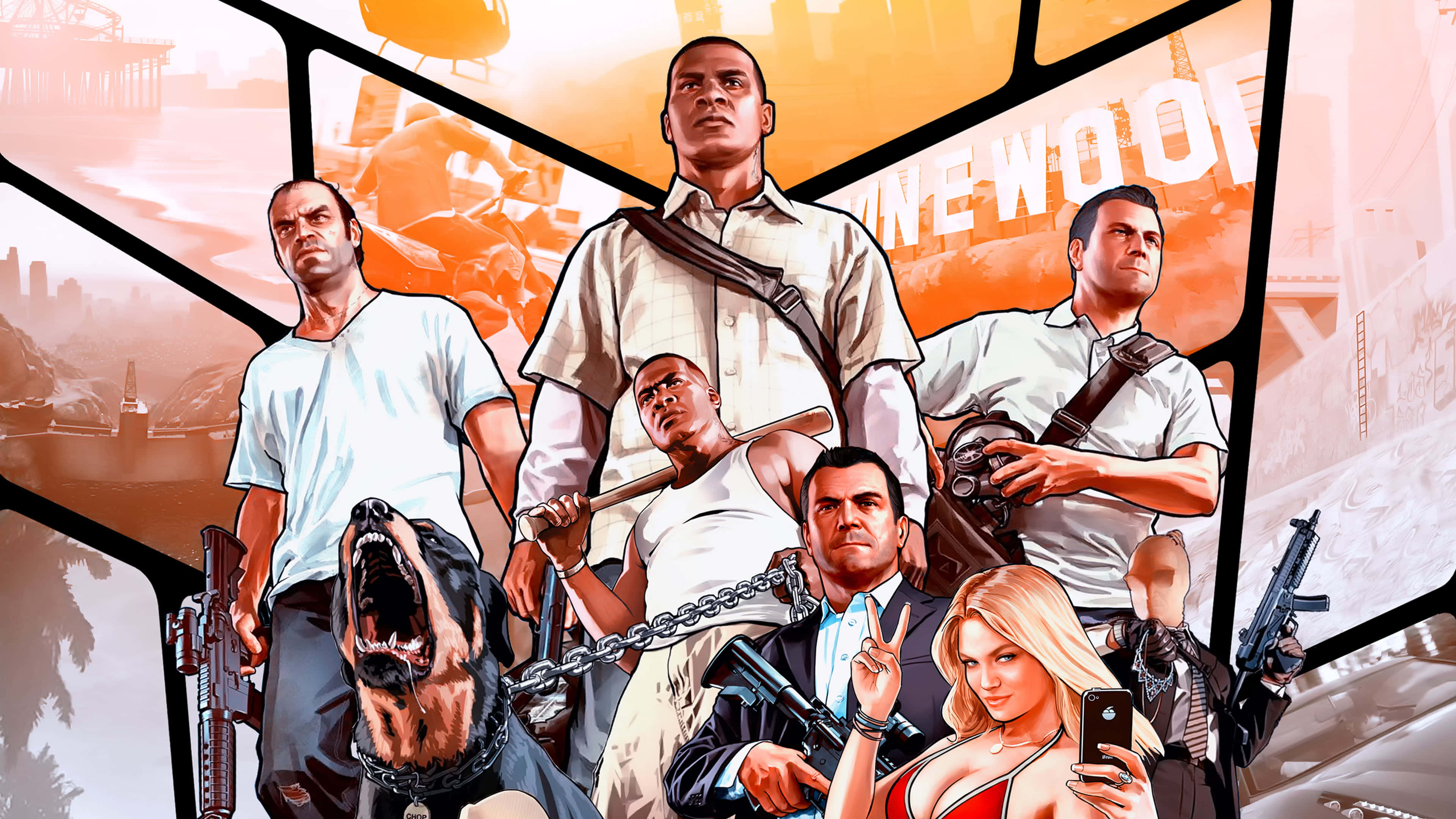 Gta V, 4K, 3840 x 2160, 4K Desktop Wallpaper
