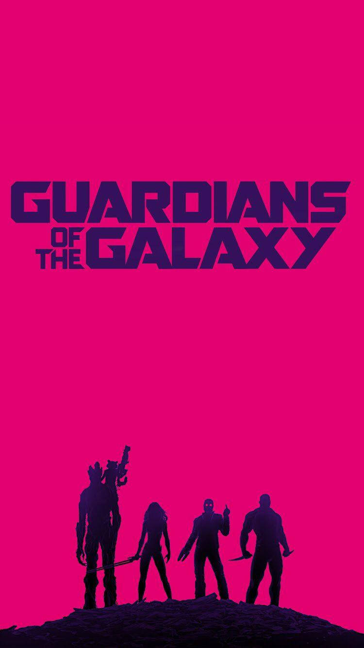 Guardians Of The Galaxy, rocky outcrop, vibrant pink background, HD Phone Wallpaper