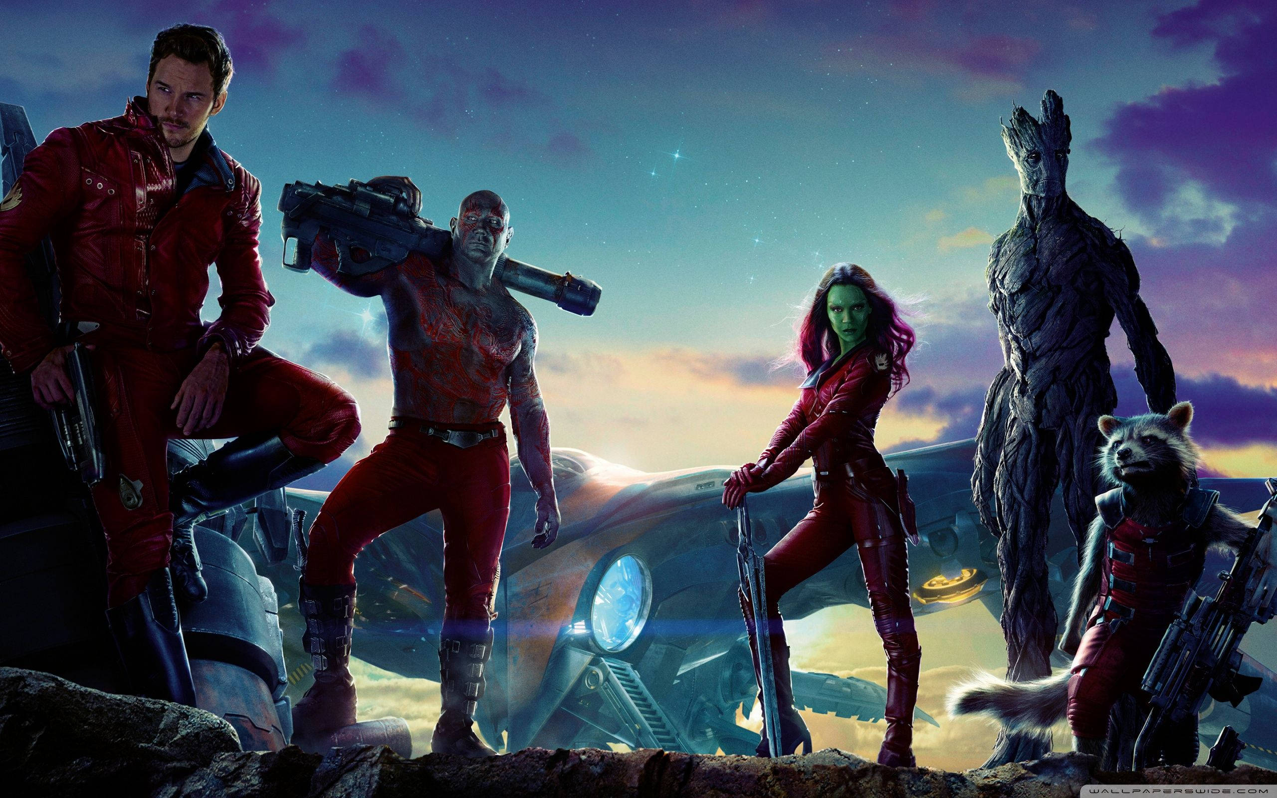 Guardians Of The Galaxy, 2014, rocky outcrop, 2K Desktop Wallpaper