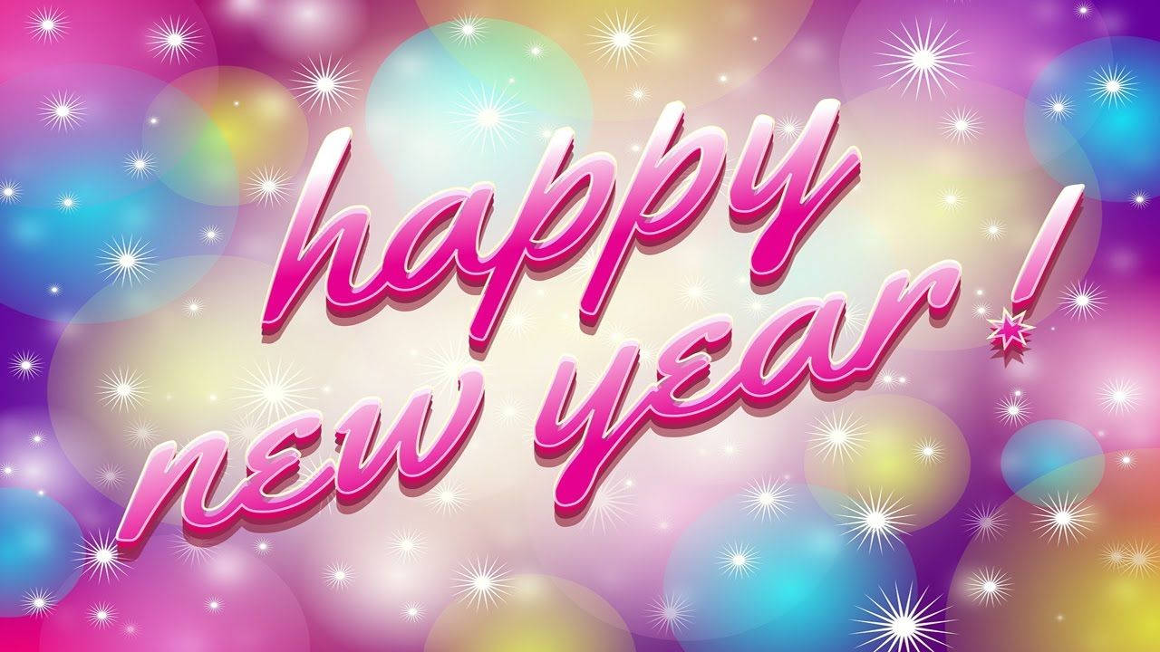 Happy New Year 2020, Guatemala, vibrant pink cursive text, HD Desktop Wallpaper