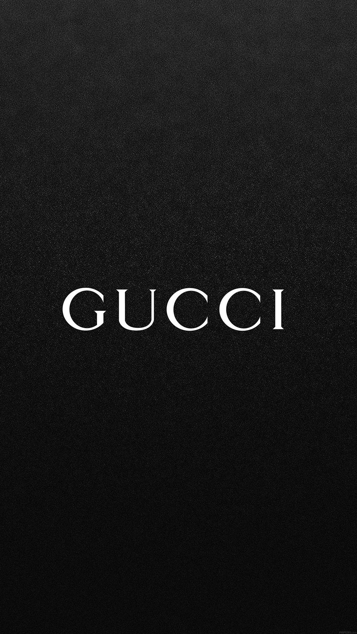 Gucci, iPhone, white Gucci logo, Full HD Phone Wallpaper