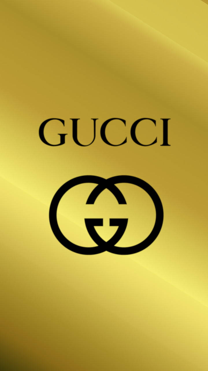 Gucci, iPhone, black Gucci logo, HD Phone Wallpaper