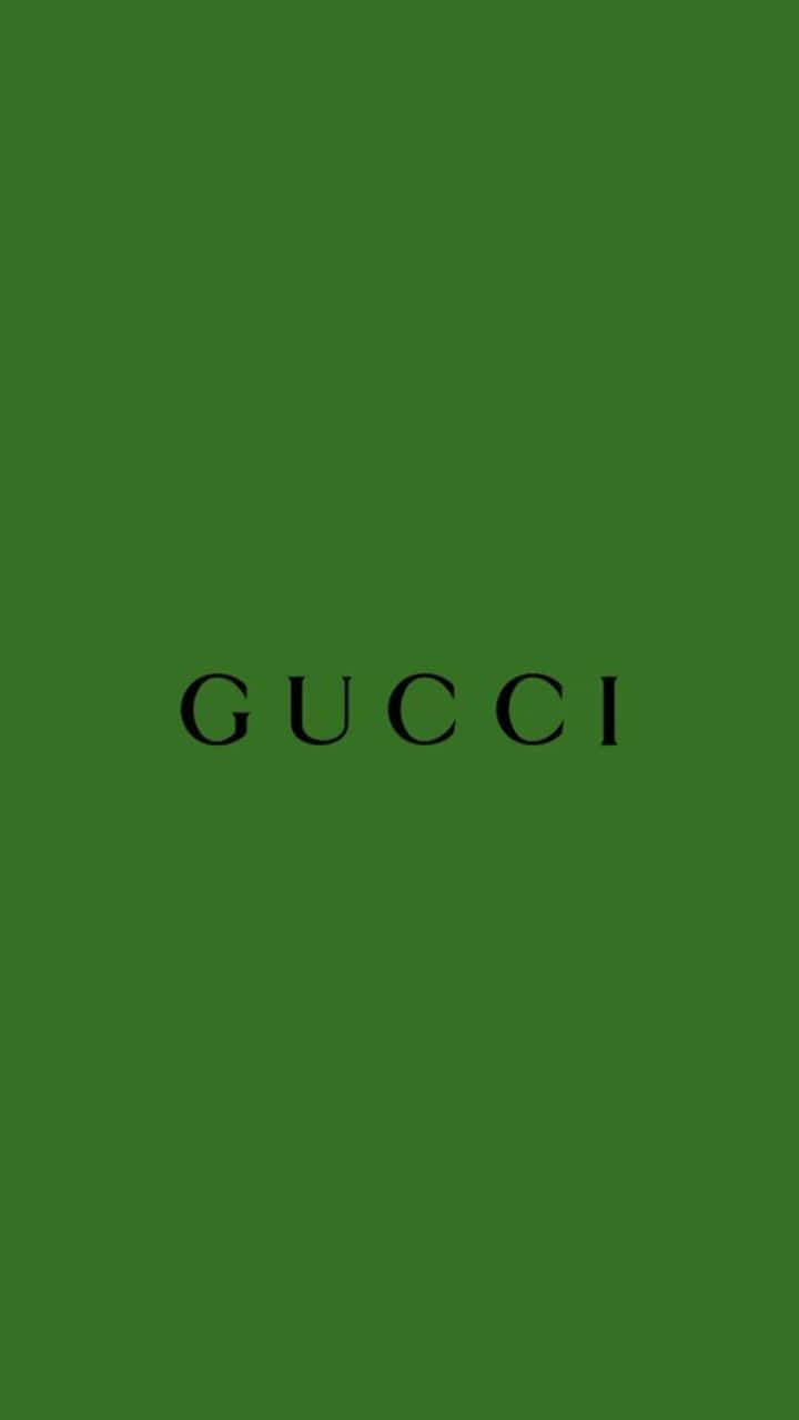Gucci Green, Gucci logo, forest green, HD Phone Wallpaper