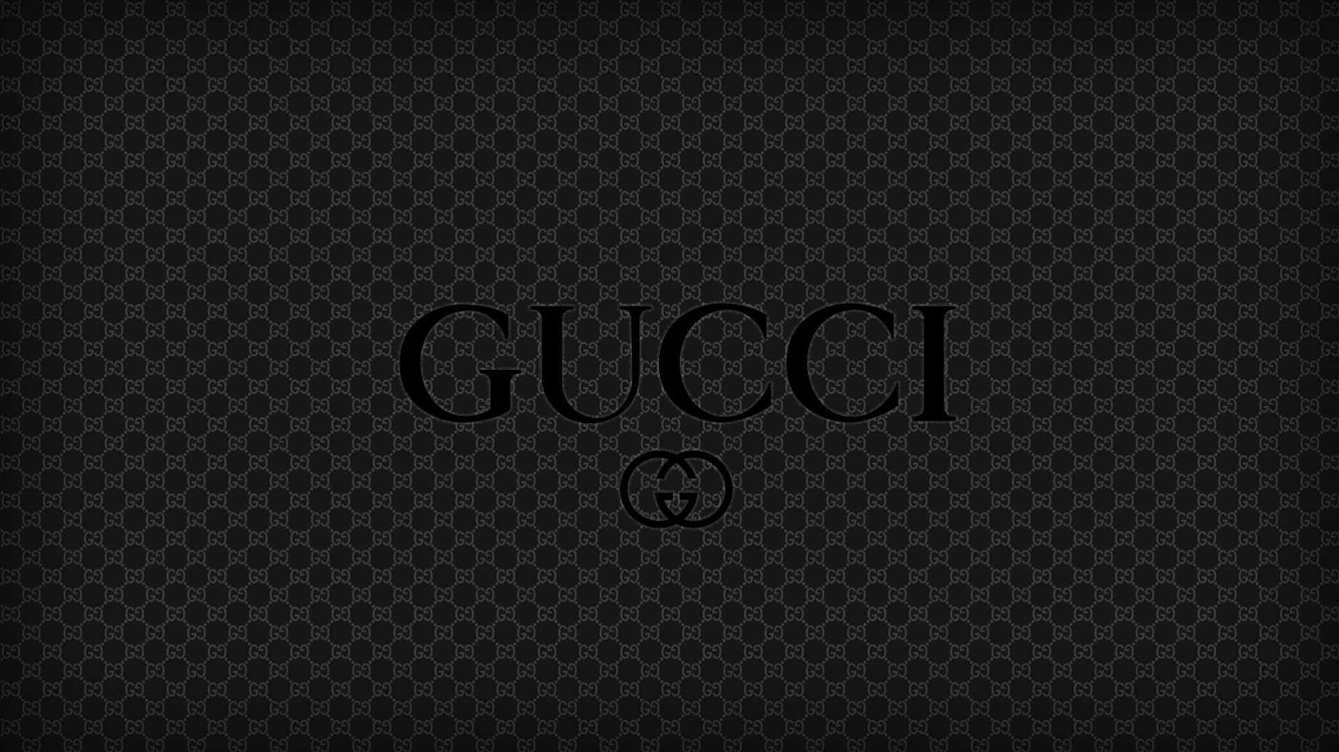 Gucci, black, Gucci logo, Full HD Desktop Wallpaper