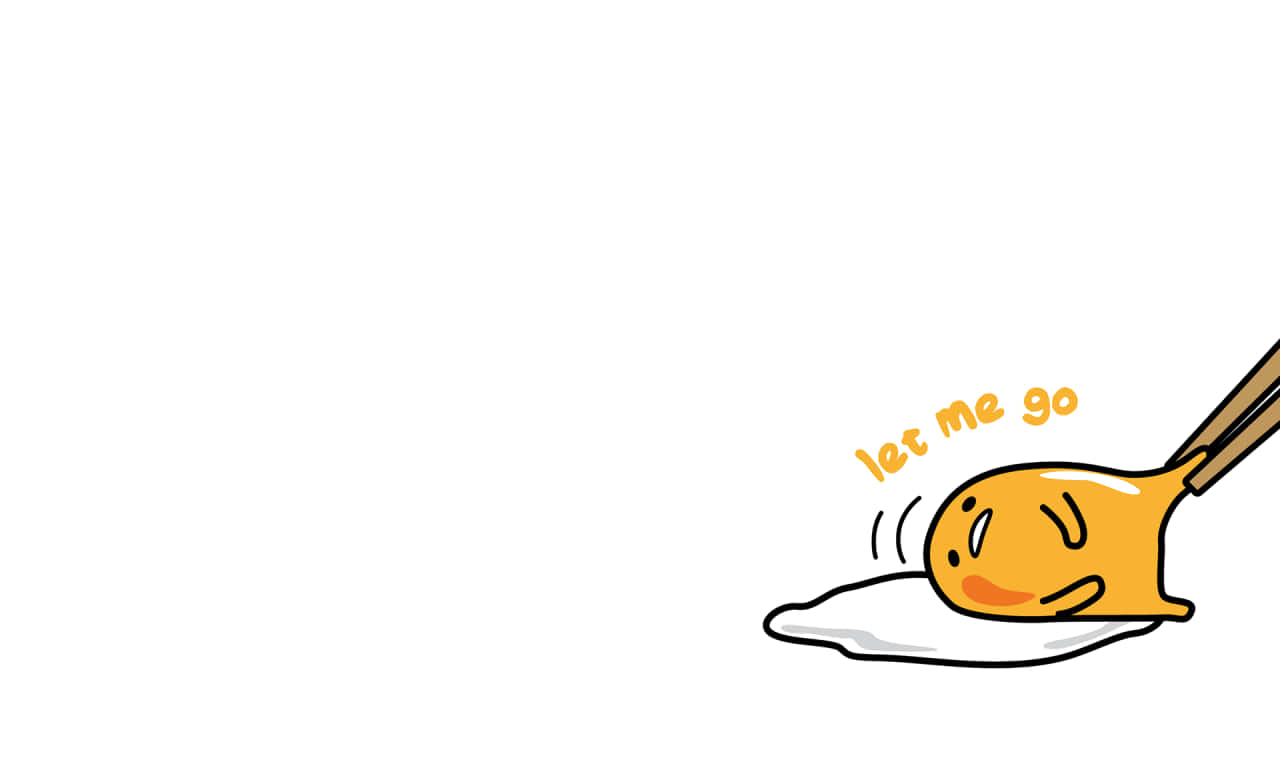 Gudetama Computer, Gudetama, yellow cartoon egg, HD Desktop Wallpaper