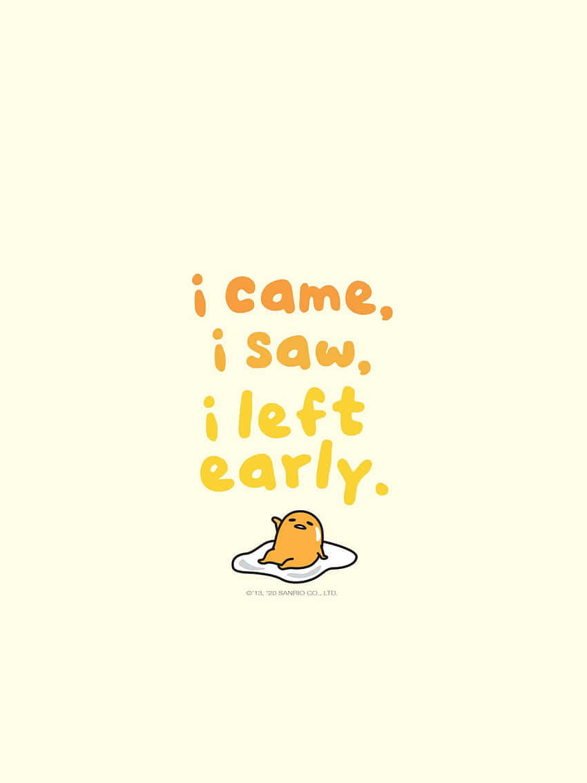Gudetama, 850 x 1134, plate, SD Phone Wallpaper