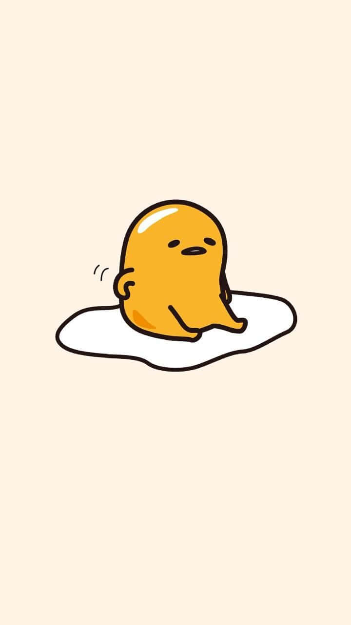 Gudetama Phone, yellow, gummy-like, HD Phone Wallpaper