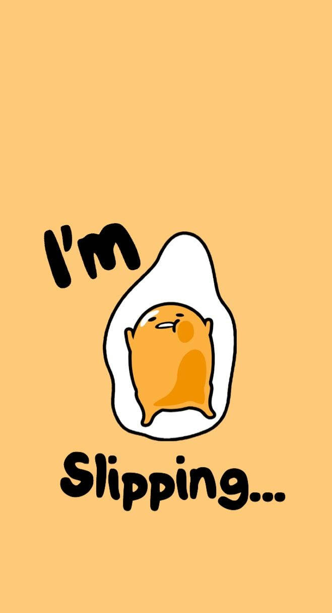 Gudetama, fried egg, worried face, SD Phone Wallpaper