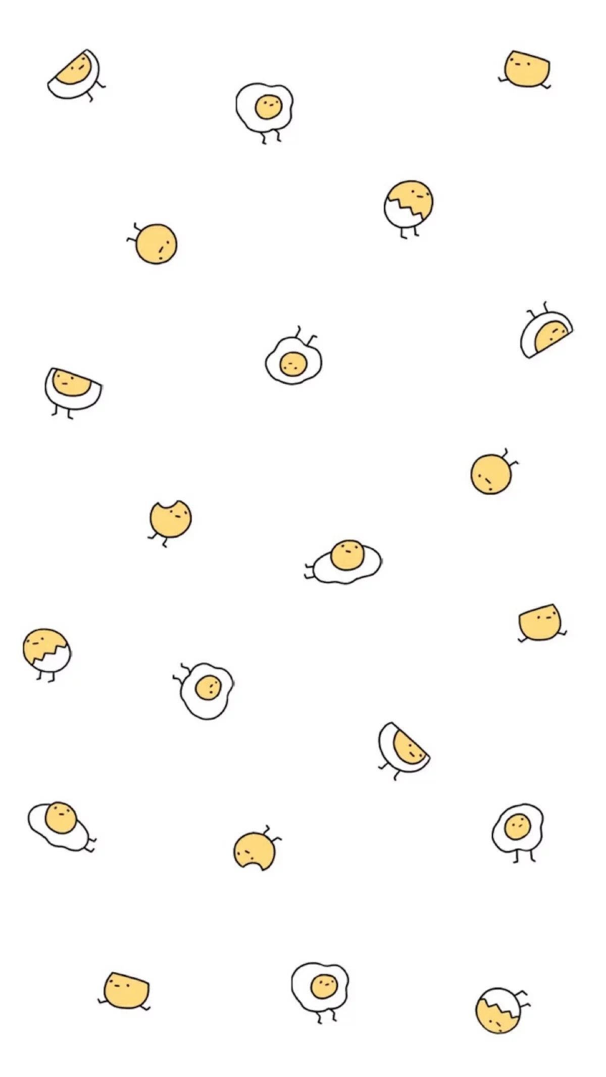 Gudetama, iPhone lock screen, cute cartoon eggs, Full HD Phone Wallpaper