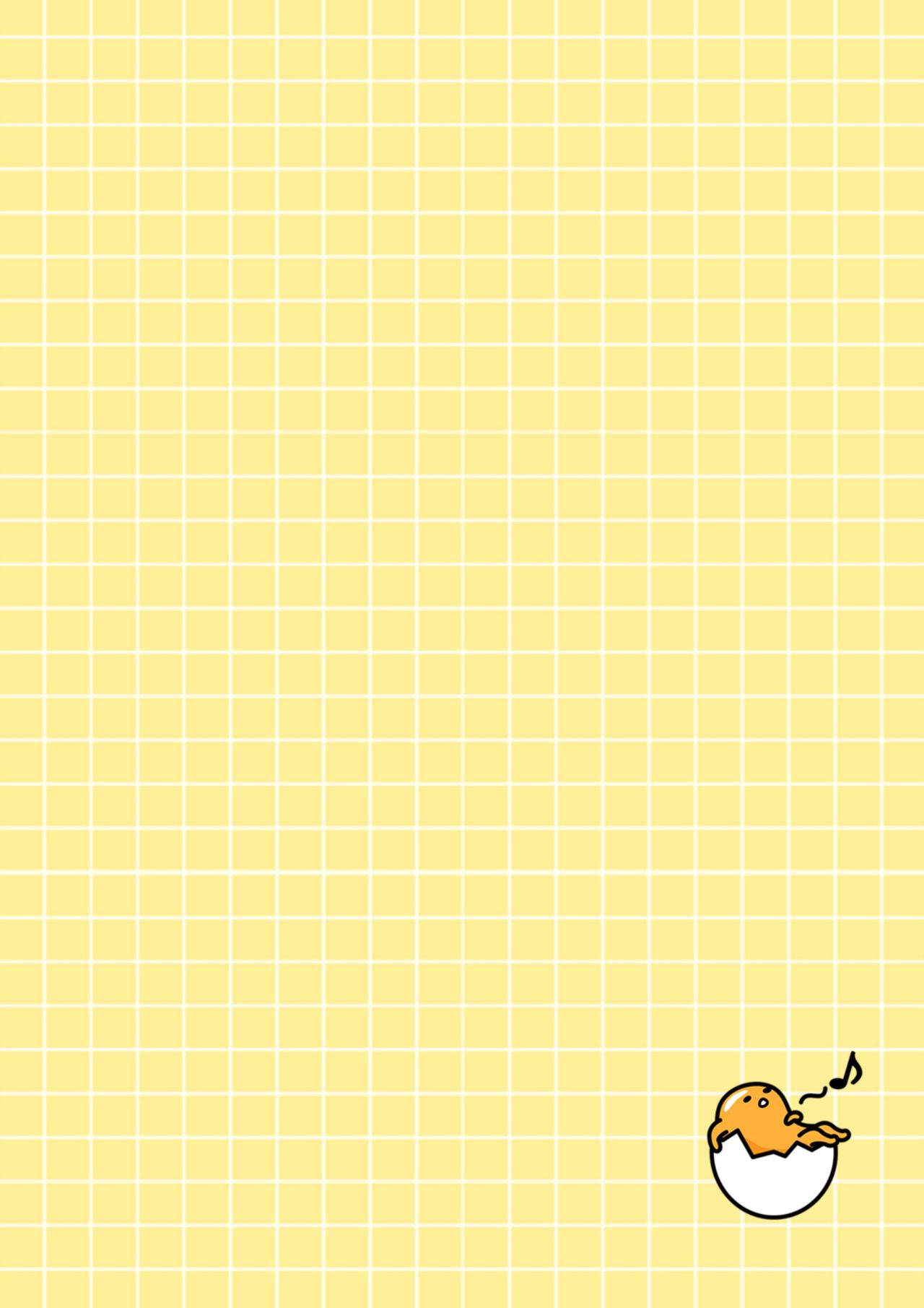 Gudetama, yellow chick, cracked egg, HD Phone Wallpaper