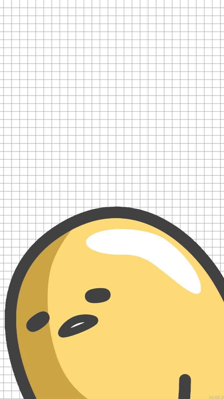 Gudetama, yellow, cartoon character, HD Phone Wallpaper