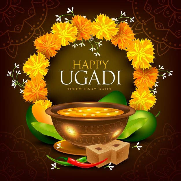 Gudi Padwa, yellow, brown, SD Desktop Wallpaper