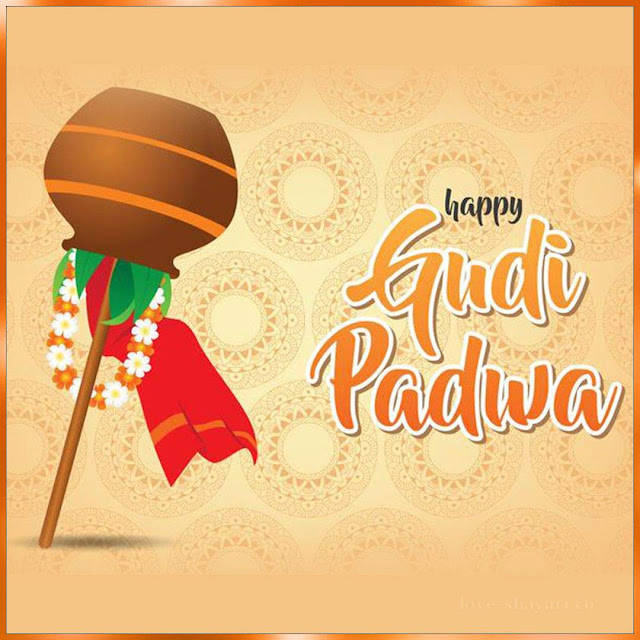 Gudi Padwa, wooden pole, coconut, SD Desktop Wallpaper