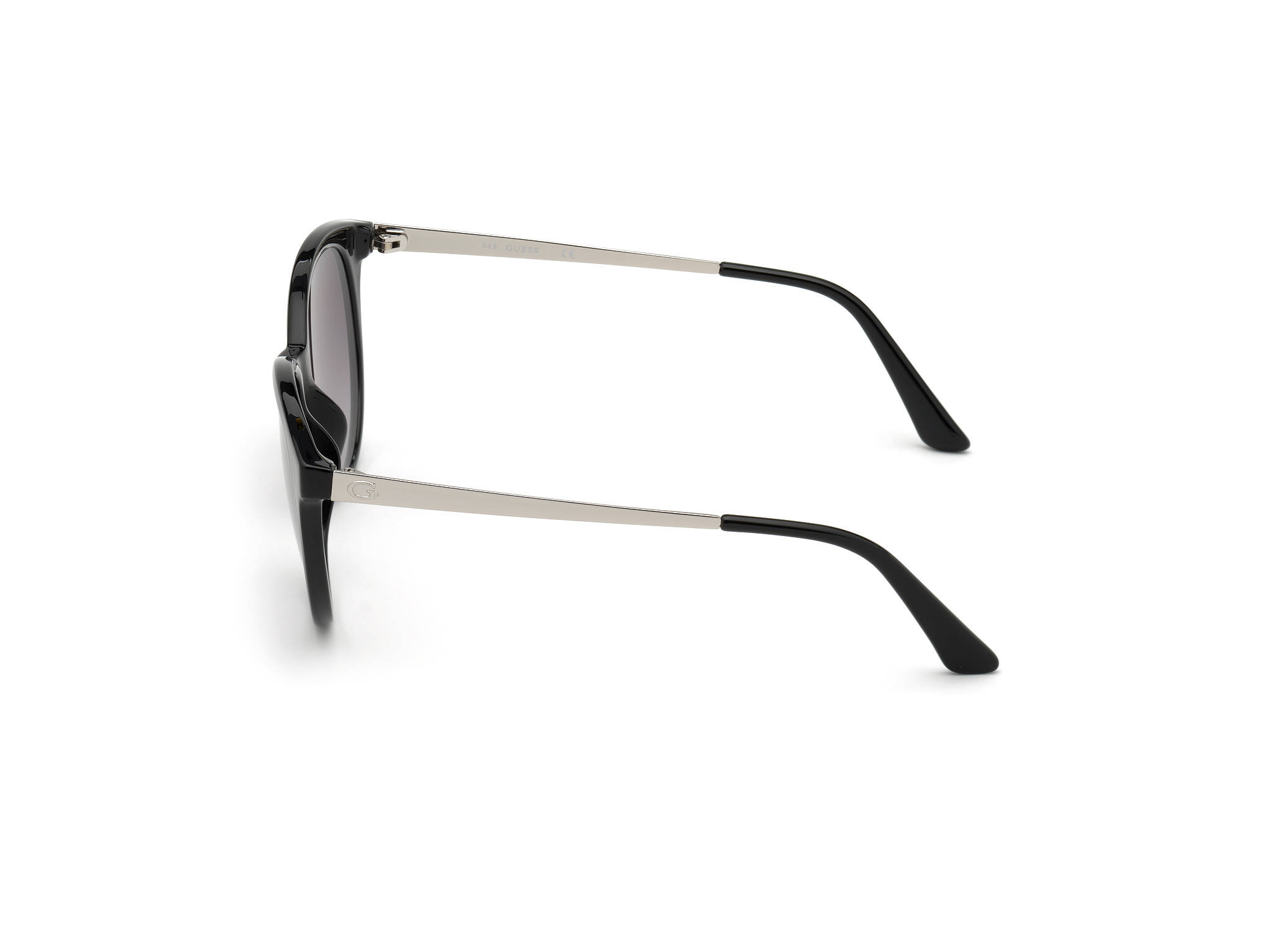 Guess, round ladies sunglasses, black and silver, Full HD Desktop Wallpaper