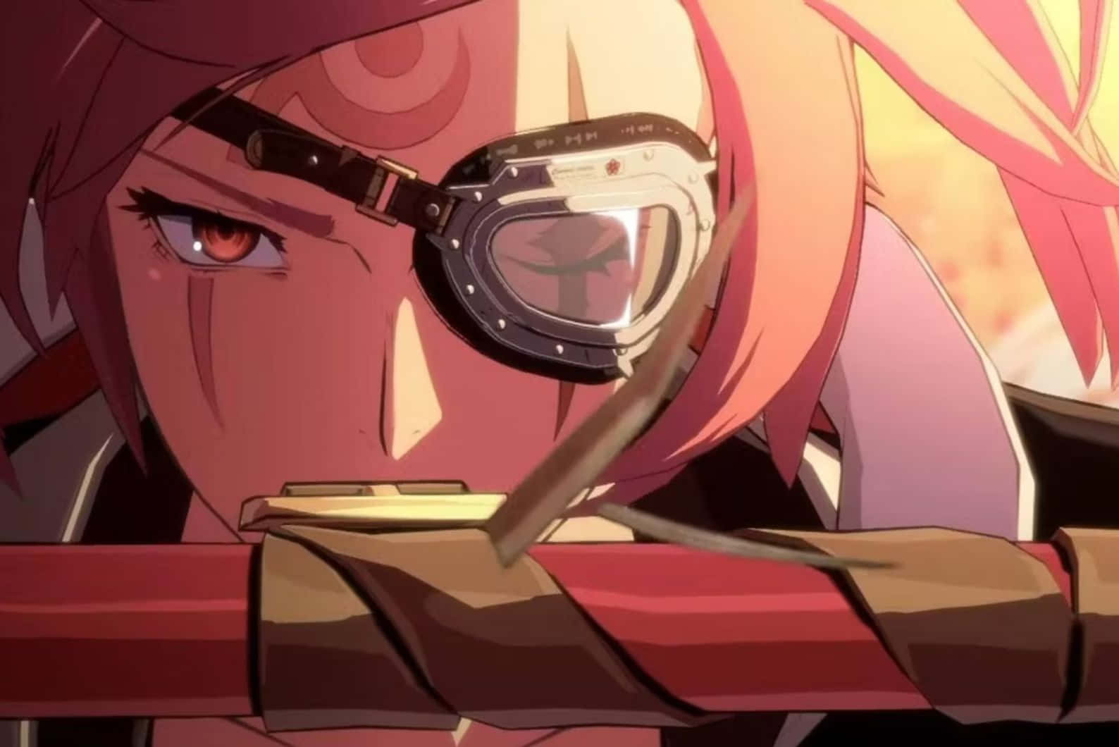 Guilty Gear, pink hair, goggles, HD Desktop Wallpaper