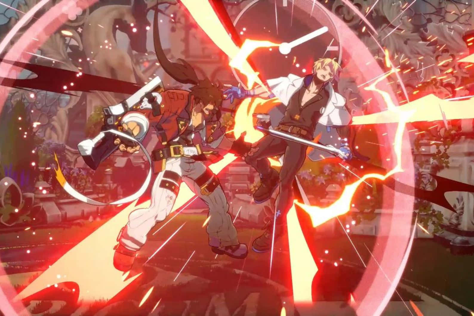 Guilty Gear, epic battle, anime-style warriors, HD Desktop Wallpaper