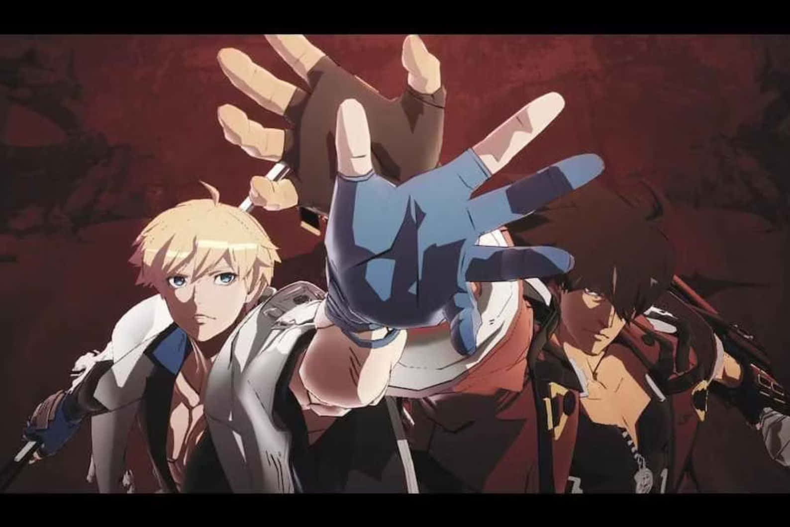 Guilty Gear, anime characters, blue glove, HD Desktop Wallpaper