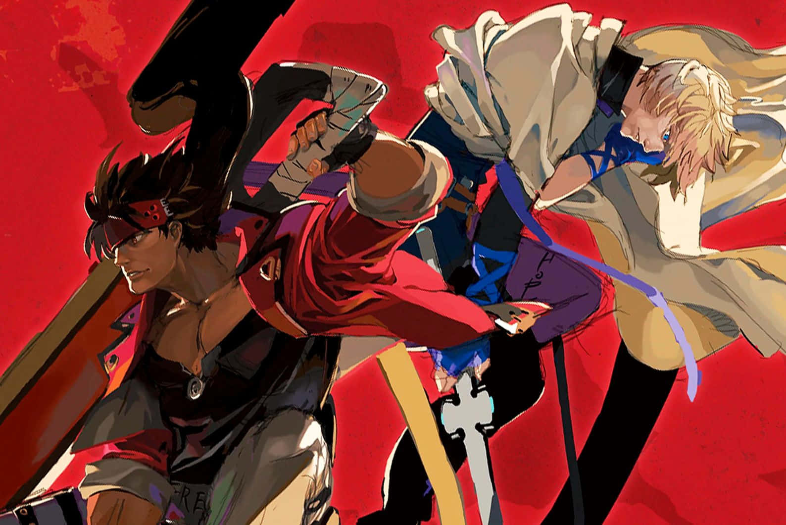 Guilty Gear, character showdown, anime-style warriors, HD Desktop Wallpaper