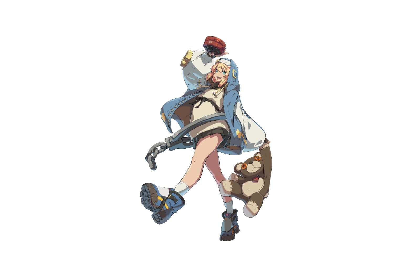 Guilty Gear, animated character, blonde hair, HD Desktop Wallpaper