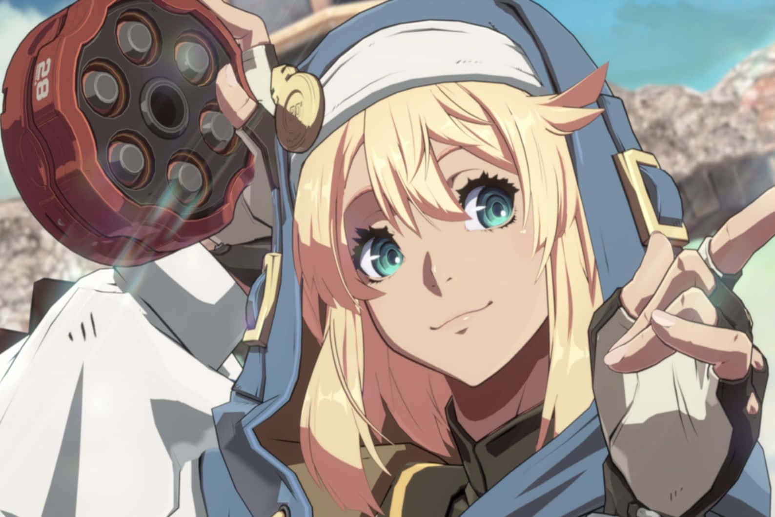 Guilty Gear, anime style character, blonde hair, HD Desktop Wallpaper