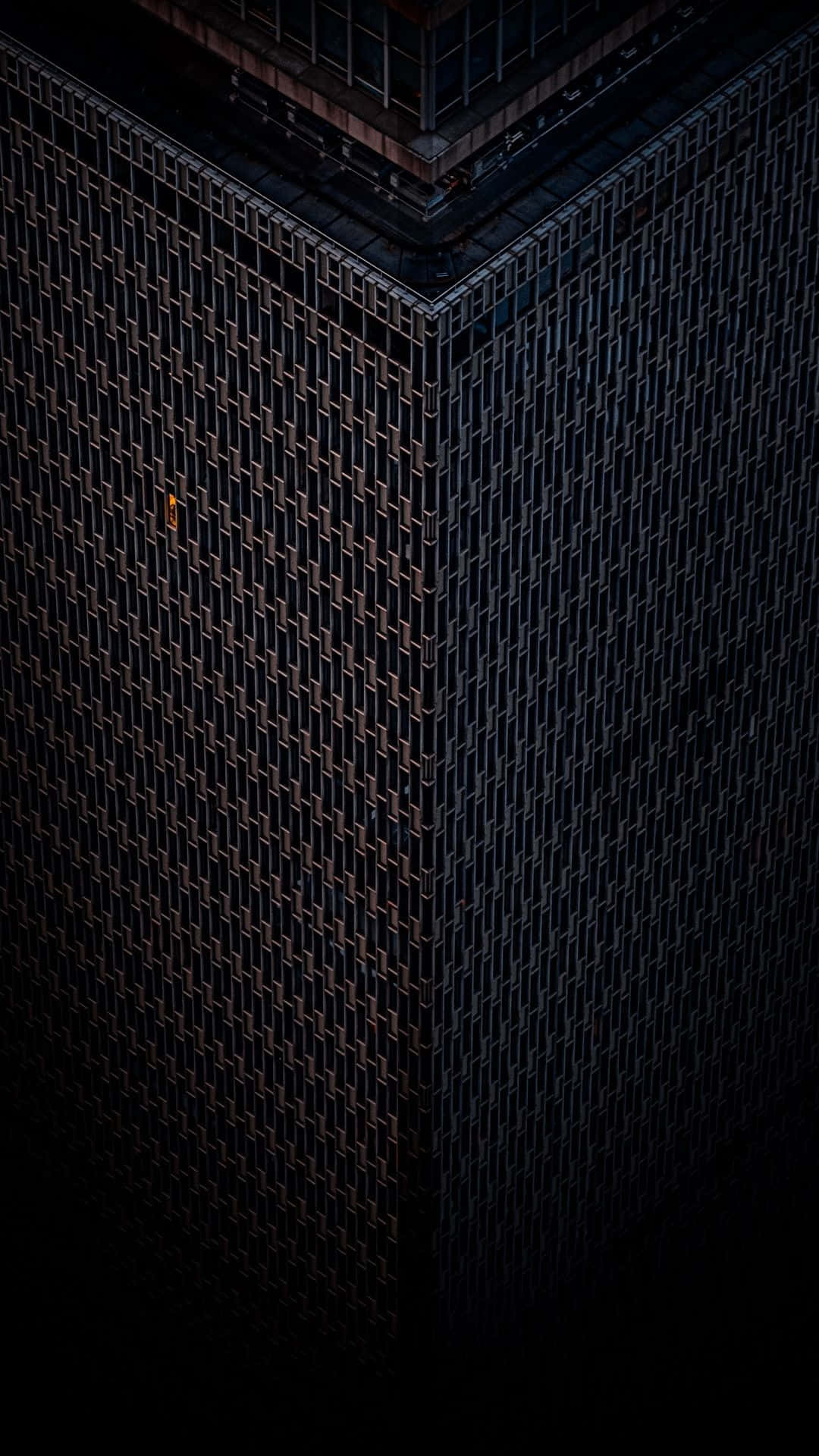 Guitar Amp, night sky, dark geometric facade, Full HD Phone Wallpaper