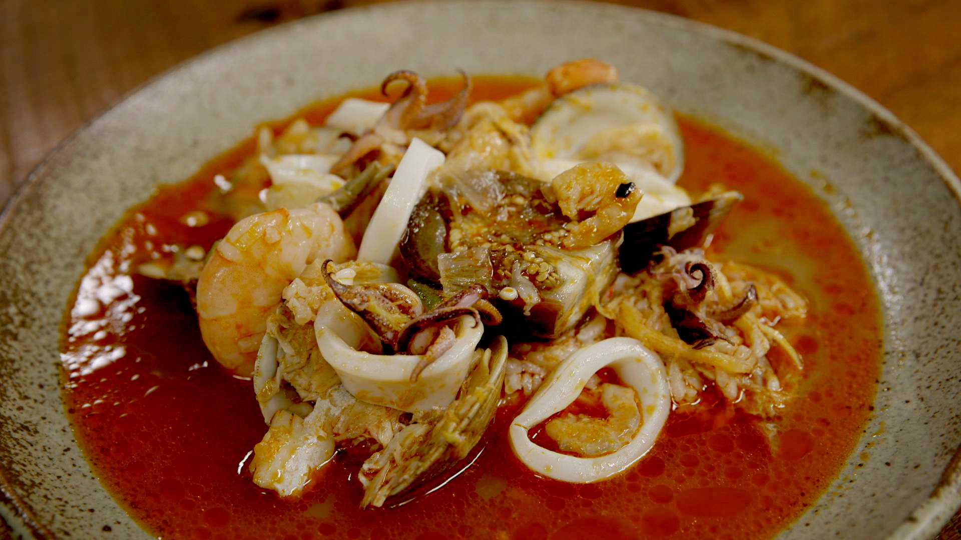 Gumbo, seafood stew, shrimp, Full HD Desktop Wallpaper