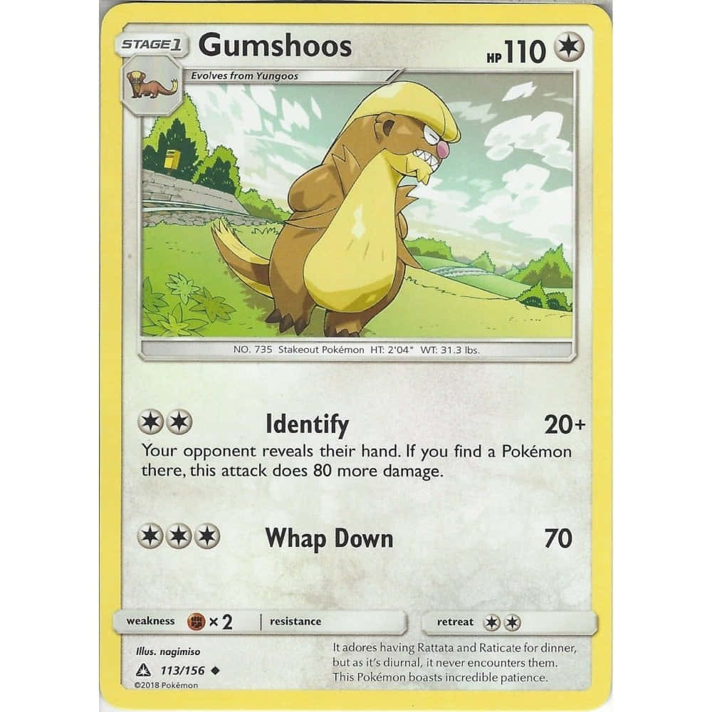 Gumshoos, yellow, brown, SD Desktop Wallpaper