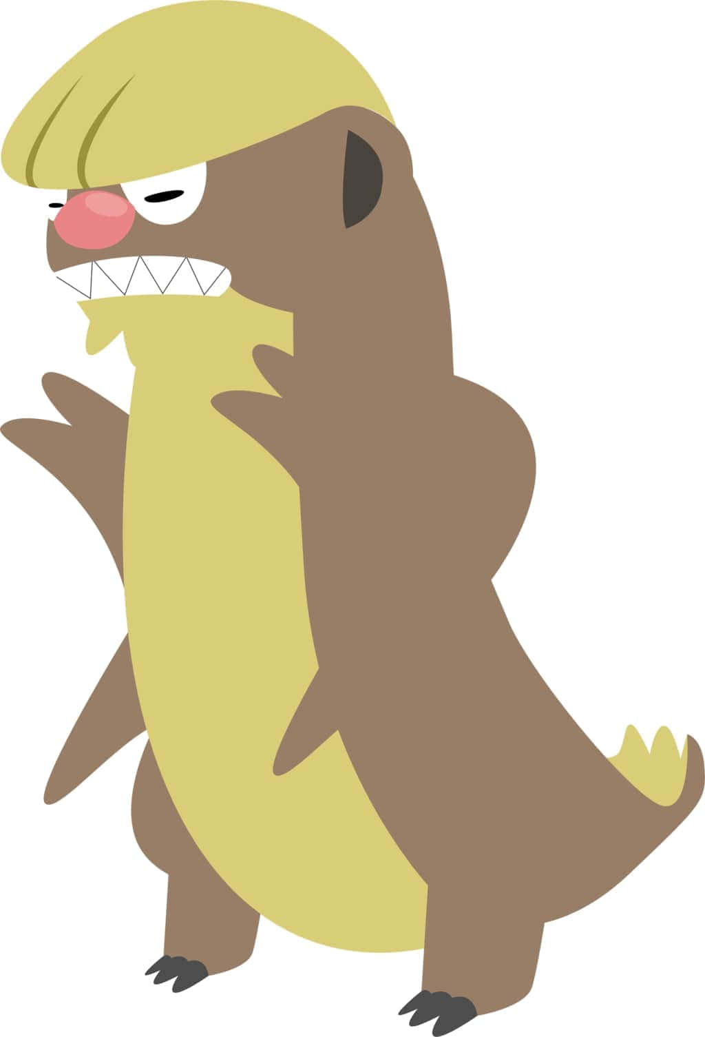 Gumshoos, cartoon otter, blonde wig, HD Phone Wallpaper