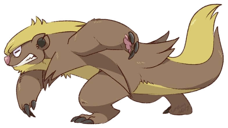 Gumshoos, yellow mane, yellow tail, SD Desktop Wallpaper