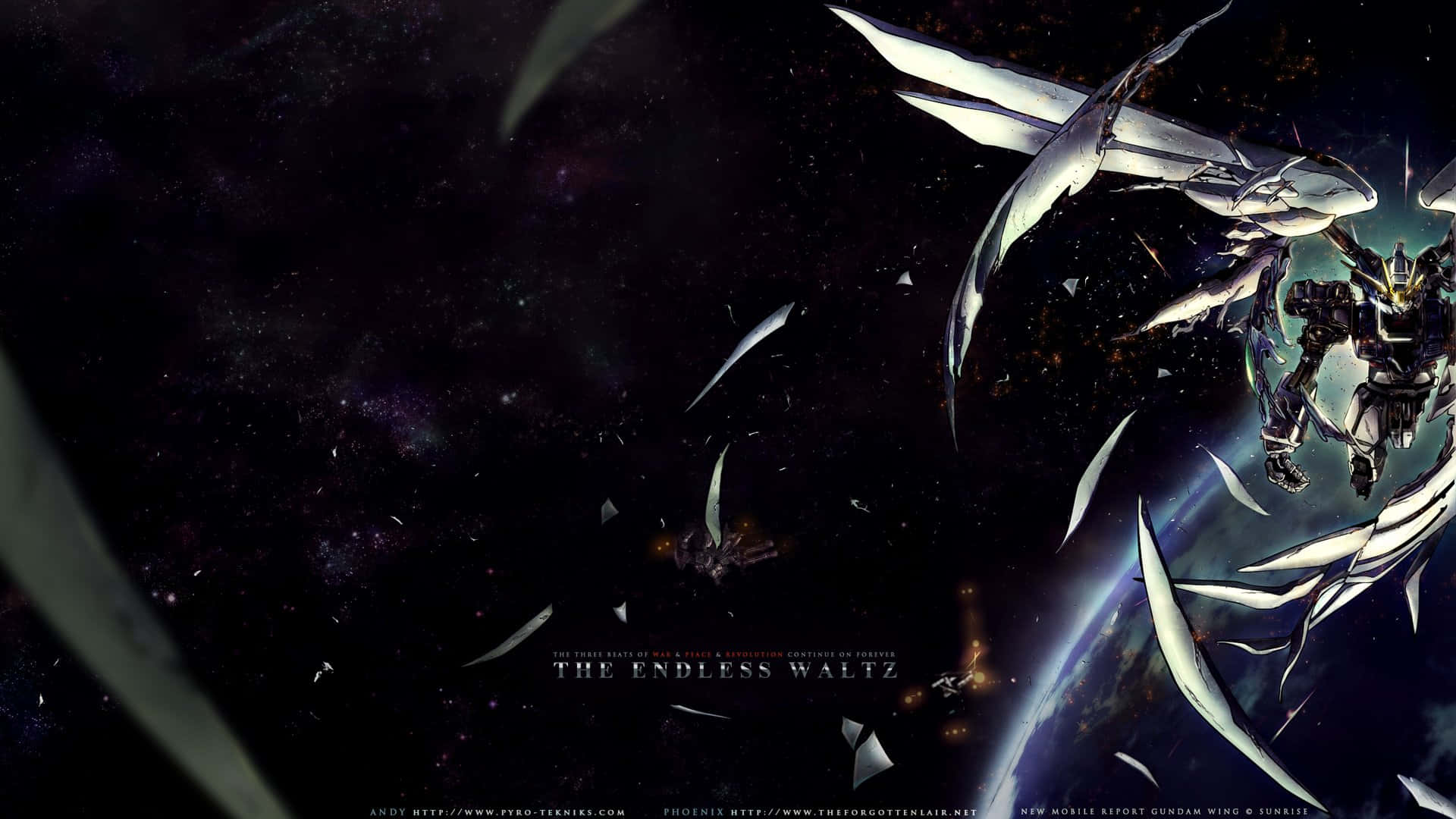 Gundam Desktop, silver mobile suit, wing-like blades, Full HD Desktop Wallpaper